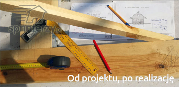 Domek drewniany - projekt i realizacja